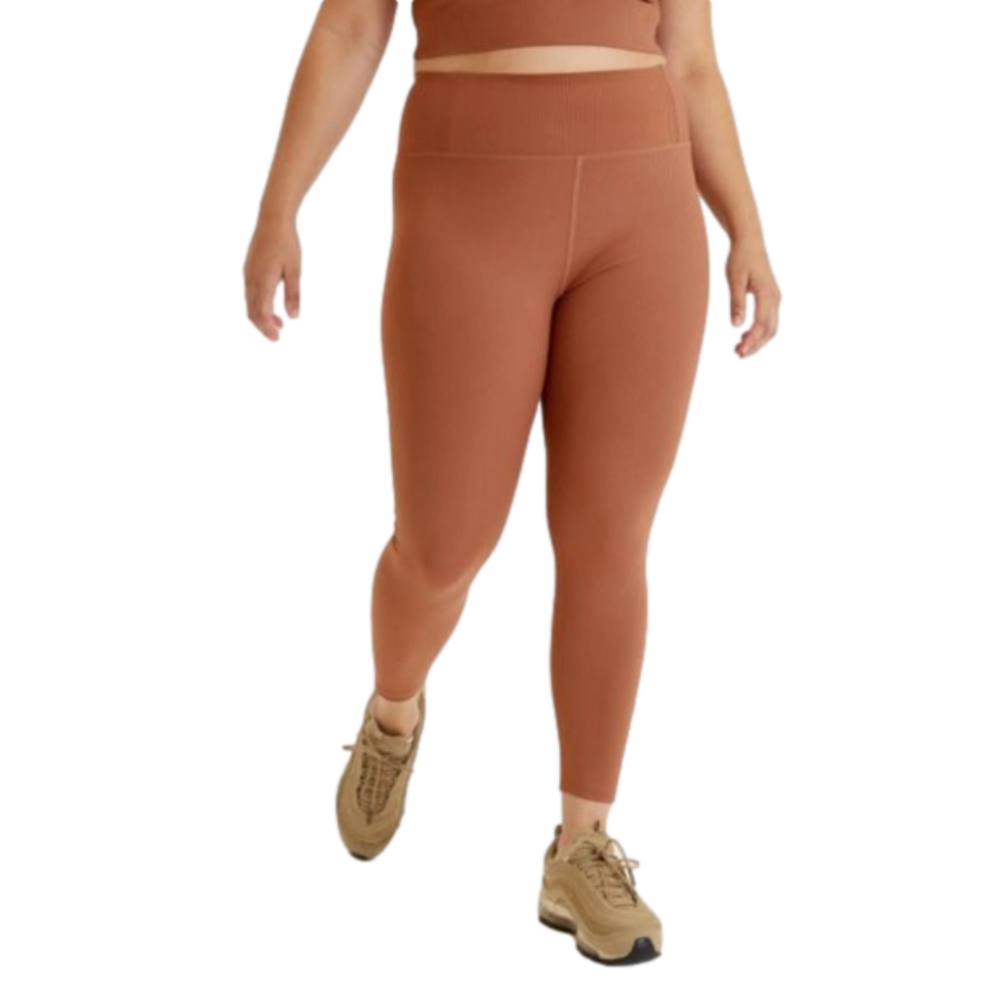 Girlfriend Collective Rye RIB‎ High-Rise Legging Small NWT
